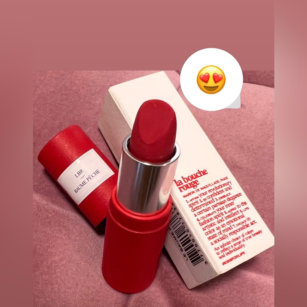 La bouche rouge LBR Baumé Peche 💋💄
